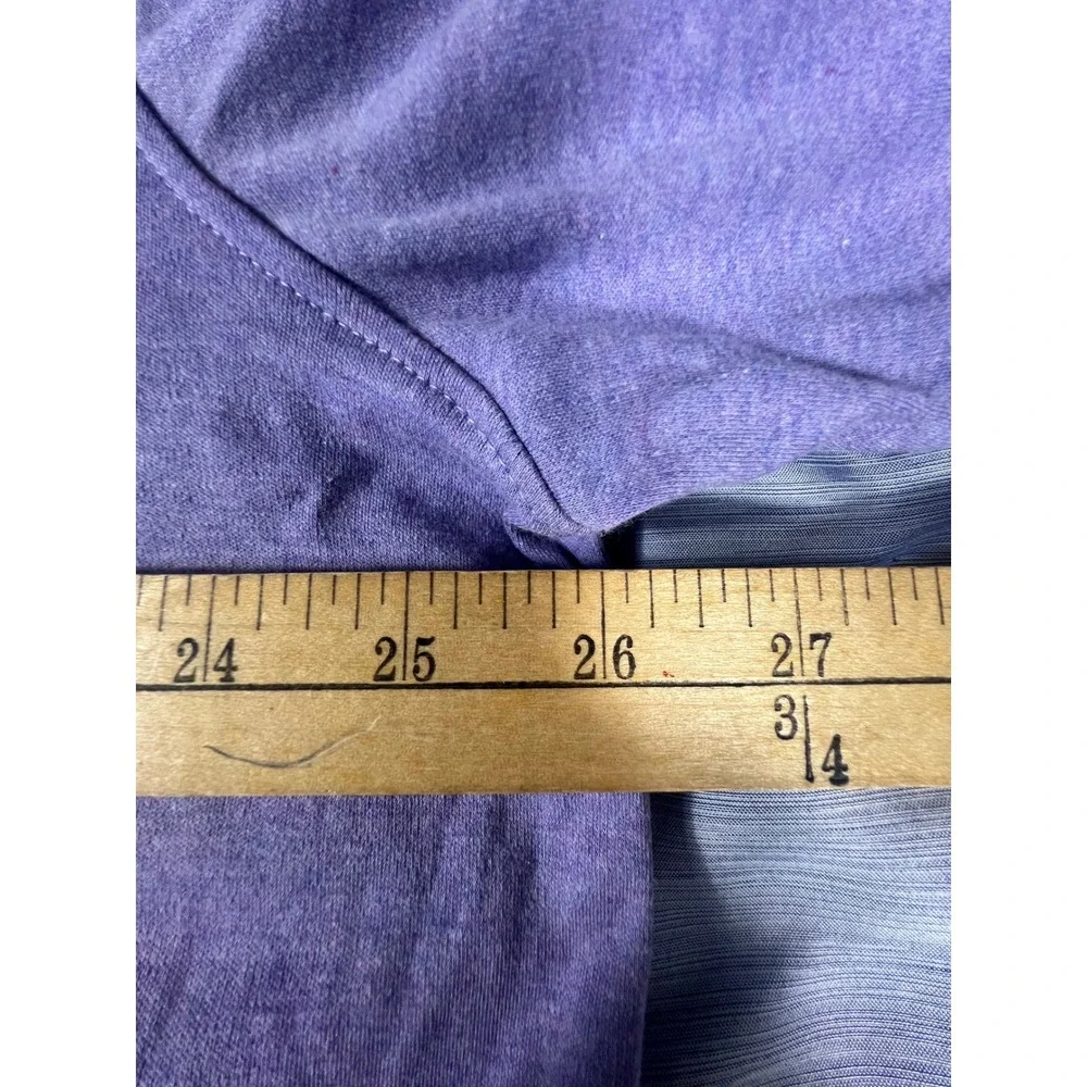 Banana Republic Luxe Touch Performance Polo Shirt Mens XXL‎ Heather Purple